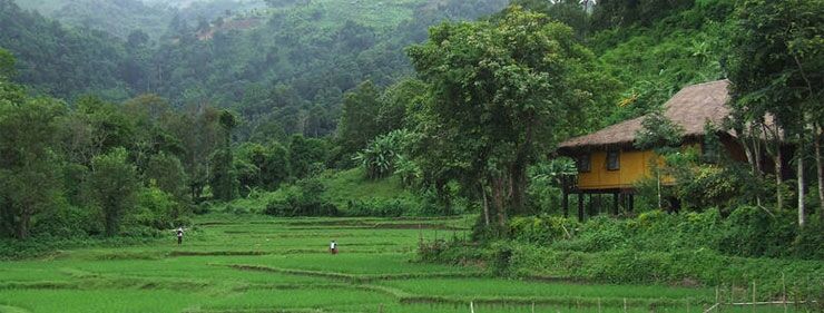 Hmong Hilltribe Lodge Mae Rim Ngoại thất bức ảnh